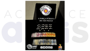 Homem é preso em flagrante por tráfico de drogas em Cândido Mota após tentativa de fuga