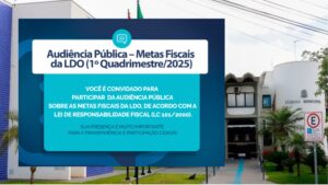 Prefeitura de Assis realiza audiência pública das Metas Fiscais do 1º quadrimestre de 2025. Evento acontece dia 29/05, na Câmara Municipal.