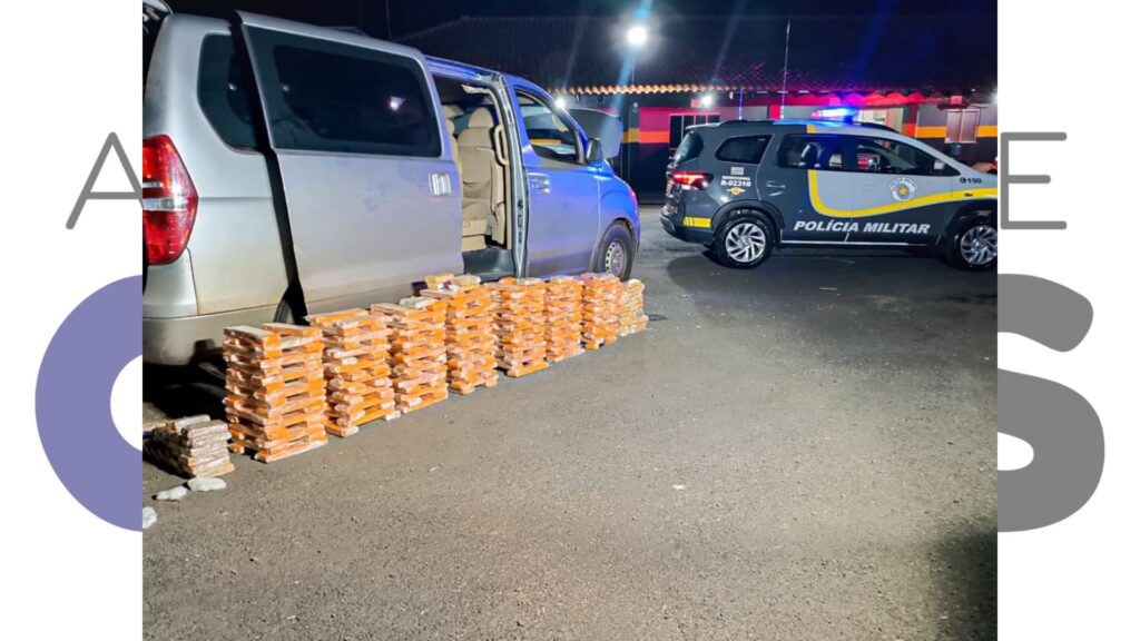 Casal paraguaio é preso em Palmital com 190 kg de maconha escondidos em veículo. Apreensão foi feita pela Polícia Rodoviária na SP-270.