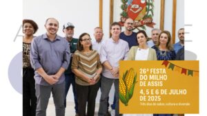 A 26ª Festa do Milho de Assis será nos dias 4, 5 e 6 de julho. Três dias de tradição, cultura, música e comidas típicas. Veja o que vem por aí!