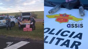 Duas apreensões de drogas marcam o fim de semana nas rodovias da região