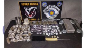 Ação da Força Tática apreende drogas em residência na zona urbana de Assis