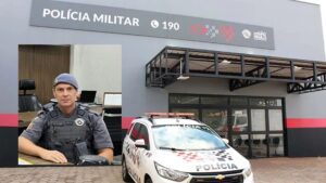 Câmara de Cândido Mota homenageia Capitão Milton Lúcio e todo efetivo da 3ª Companhia da PM com título e moção de reconhecimento.