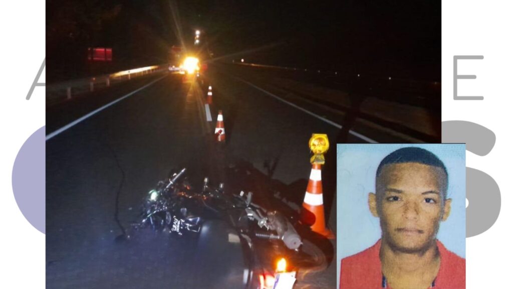 Motociclista de 23 anos morre em acidente na SP-333, perto de Echaporã. Polícia investiga possível colisão com veículo que fugiu do local.