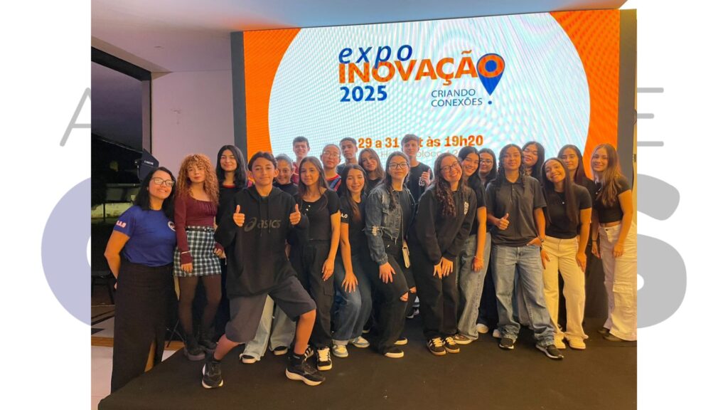 Alunos de curso técnico da escola Carlos Alberto visitam Expo Inovação na FEMA