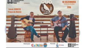 Paraguaçu: Praça da Matriz recebe Concerto de Natal e mostra literária nesta terça (16)