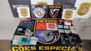 Golpe no tráfico: Ação conjunta das Polícias Civil e Militar apreende mais de R$ 8 mil e drogas “gourmet” em Assis