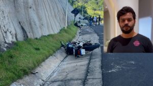 Tragédia na estrada: Empresário de Tarumã perde a vida em acidente de moto na Serra de Echaporã