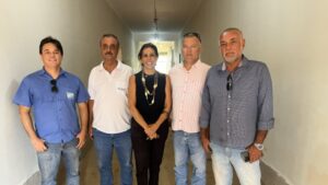 Prefeita Telma Spera fiscaliza avanço das obras da Nova Cozinha Piloto de Assis