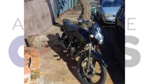 Menor é detido com moto furtada após ser flagrado por câmera de monitoramento em Palmital