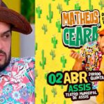 Matheus Ceará traz show de humor ‘Desculpa eu ter vindo’ para o Teatro Municipal de Assis