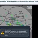 Alerta Severo: Defesa Civil avisa sobre tempestade com risco de granizo em Assis e região