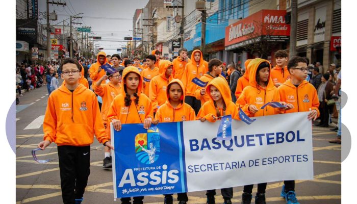 Basquete profissional marca presença no desfile de 120 anos de Assis. Atletas da ANBA integram comemoração cívica e celebram nova fase do esporte na cidade.