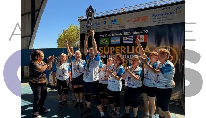 Assis conquista 2º lugar no Sul-Americano de Vôlei Adaptado 68+ da Melhor Idade, realizado em Palmas (TO). Atletas mostraram garra e união.