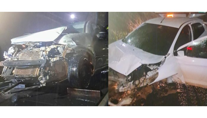 Acidente entre Ford Ka e C3 na SP-270 em Presidente Prudente deixa cinco vítimas, uma delas em estado grave. Veja os detalhes da colisão.