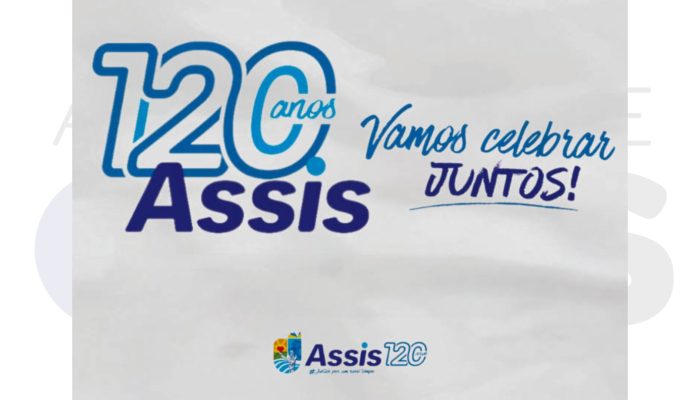 Prefeitura de Assis divulga programação oficial dos 120 anos da cidade. Shows, Festa do Milho, eventos culturais e esportivos até julho.